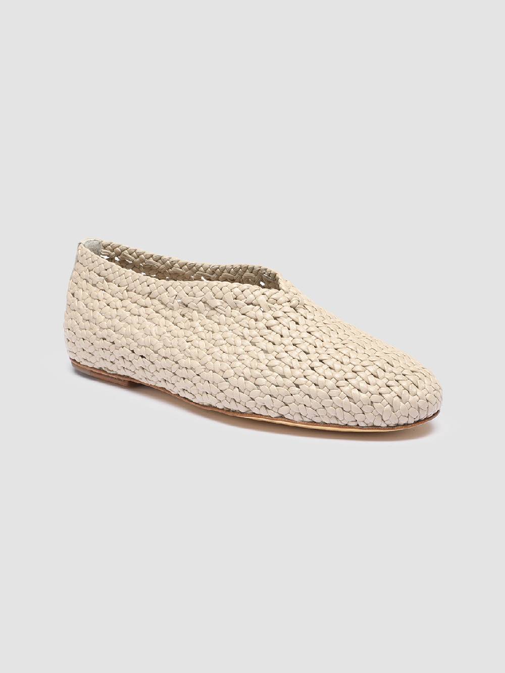 Officine Creative BESSIE 011 Mocassini in Pelle Nebbia Online