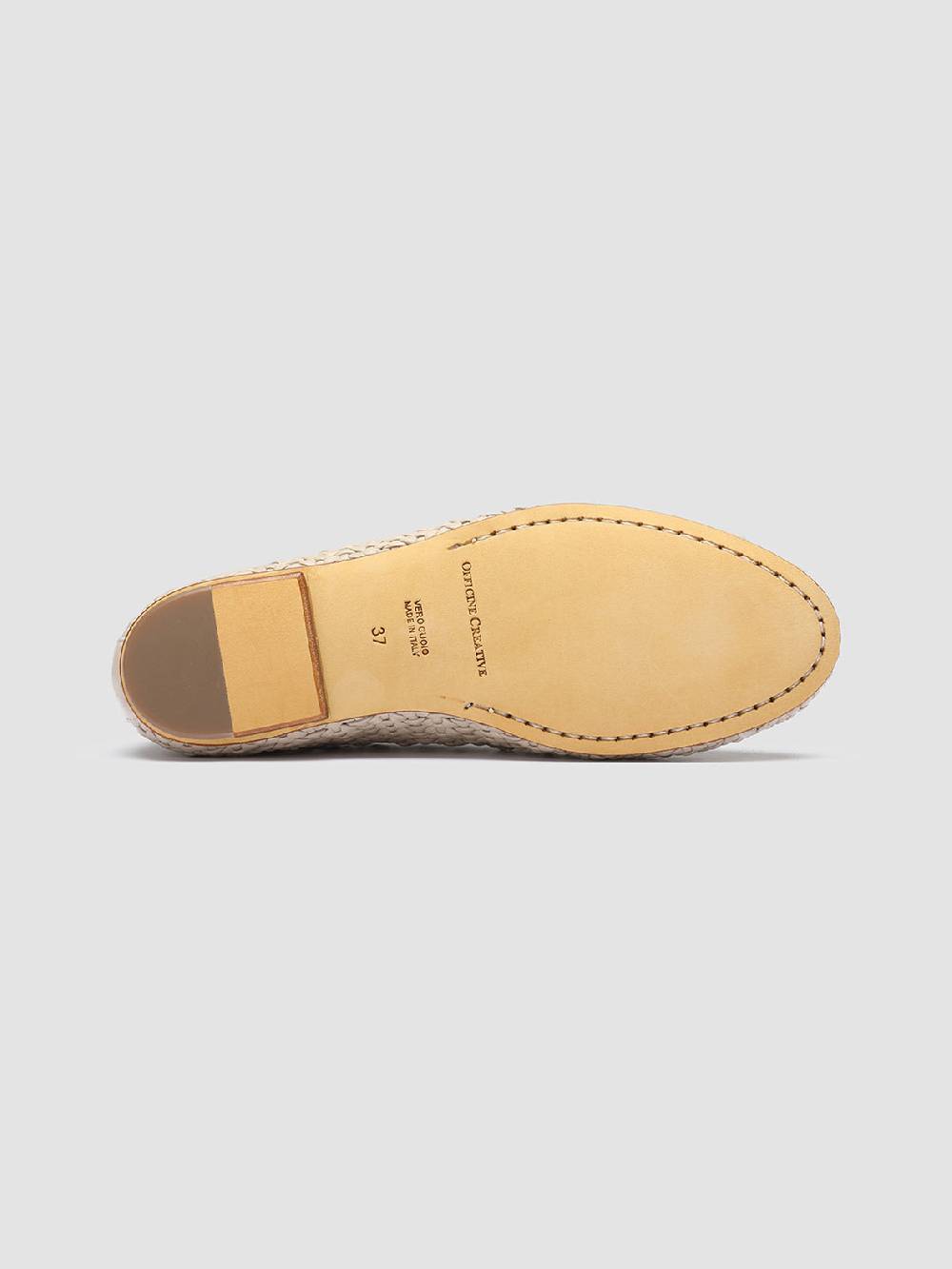 Officine Creative BESSIE 011 Mocassini in Pelle Nebbia Online