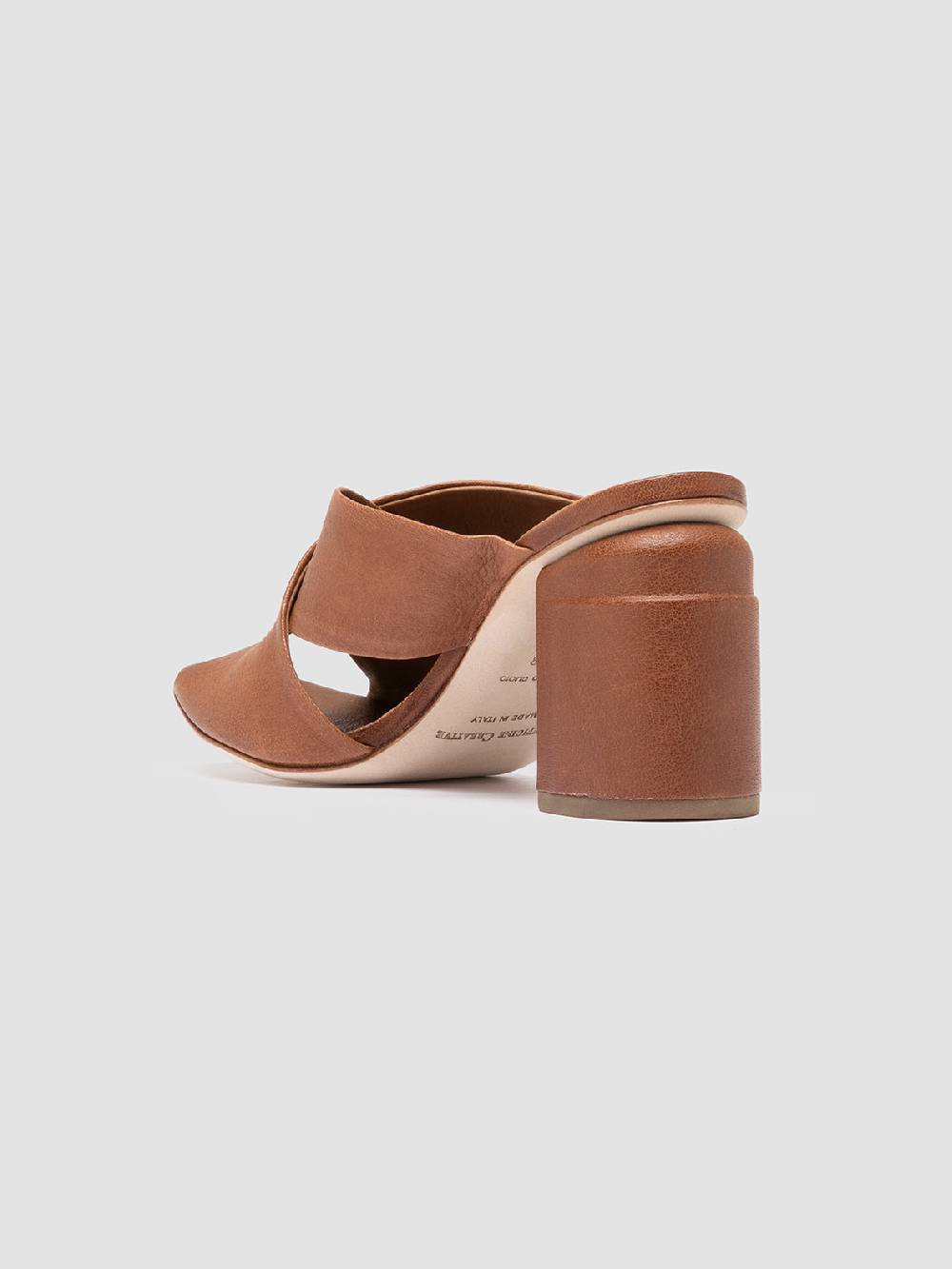 Officine Creative EMILIE 003 Sandali in Pelle Marrone Vendita Calda