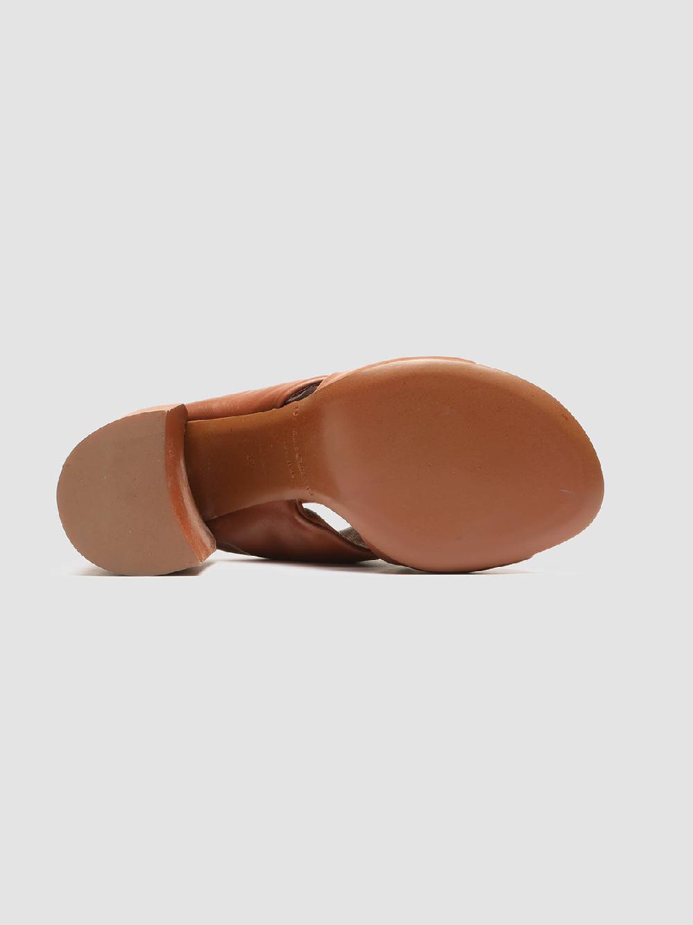 Officine Creative ESTHER 014 Sandali in Pelle Marrone Saldi Di Fabbrica