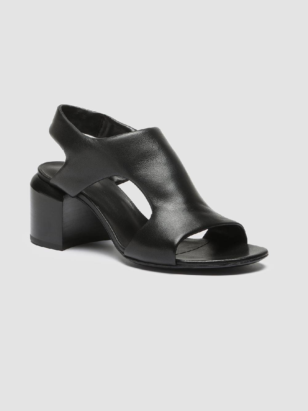 Officine Creative ETHEL 013 Sandali in Pelle Nera Negozio