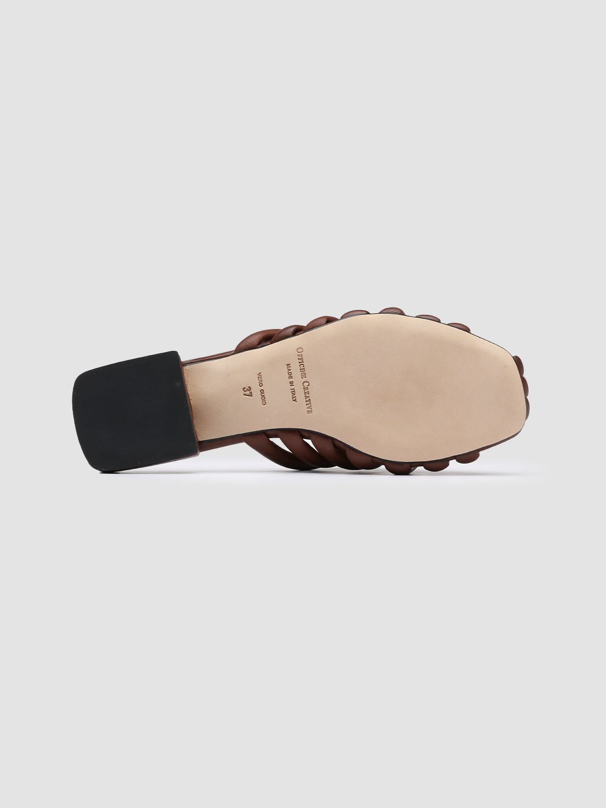 Officine Creative GILLIAN 006 Sandali in Pelle Marrone In Saldo