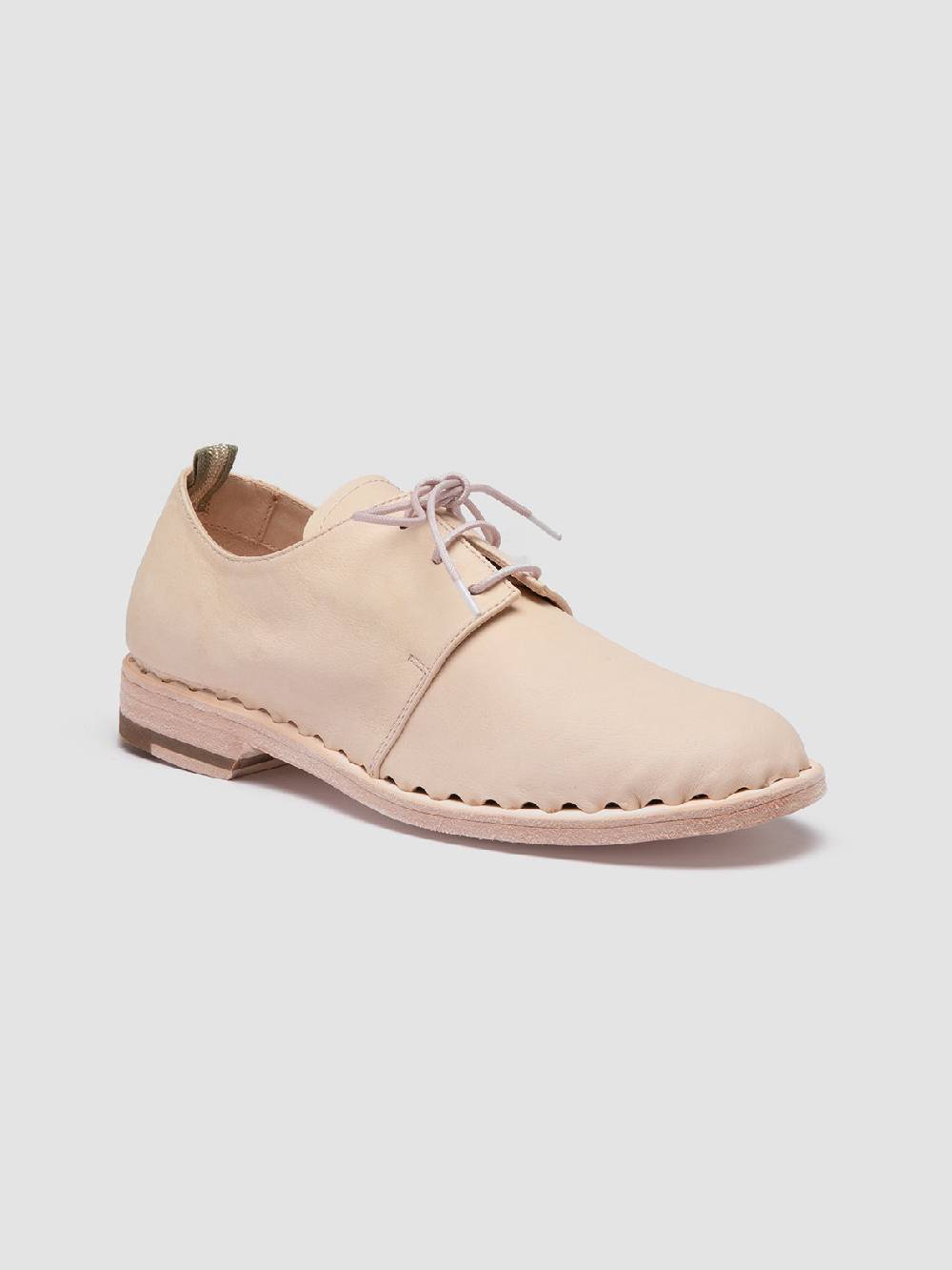 Officine Creative GRAPHITE 001 Derby in Pelle Rosa Moda