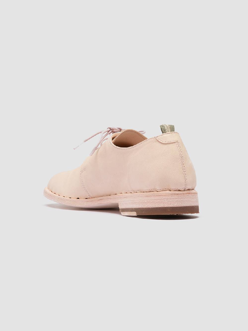 Officine Creative GRAPHITE 001 Derby in Pelle Rosa Moda