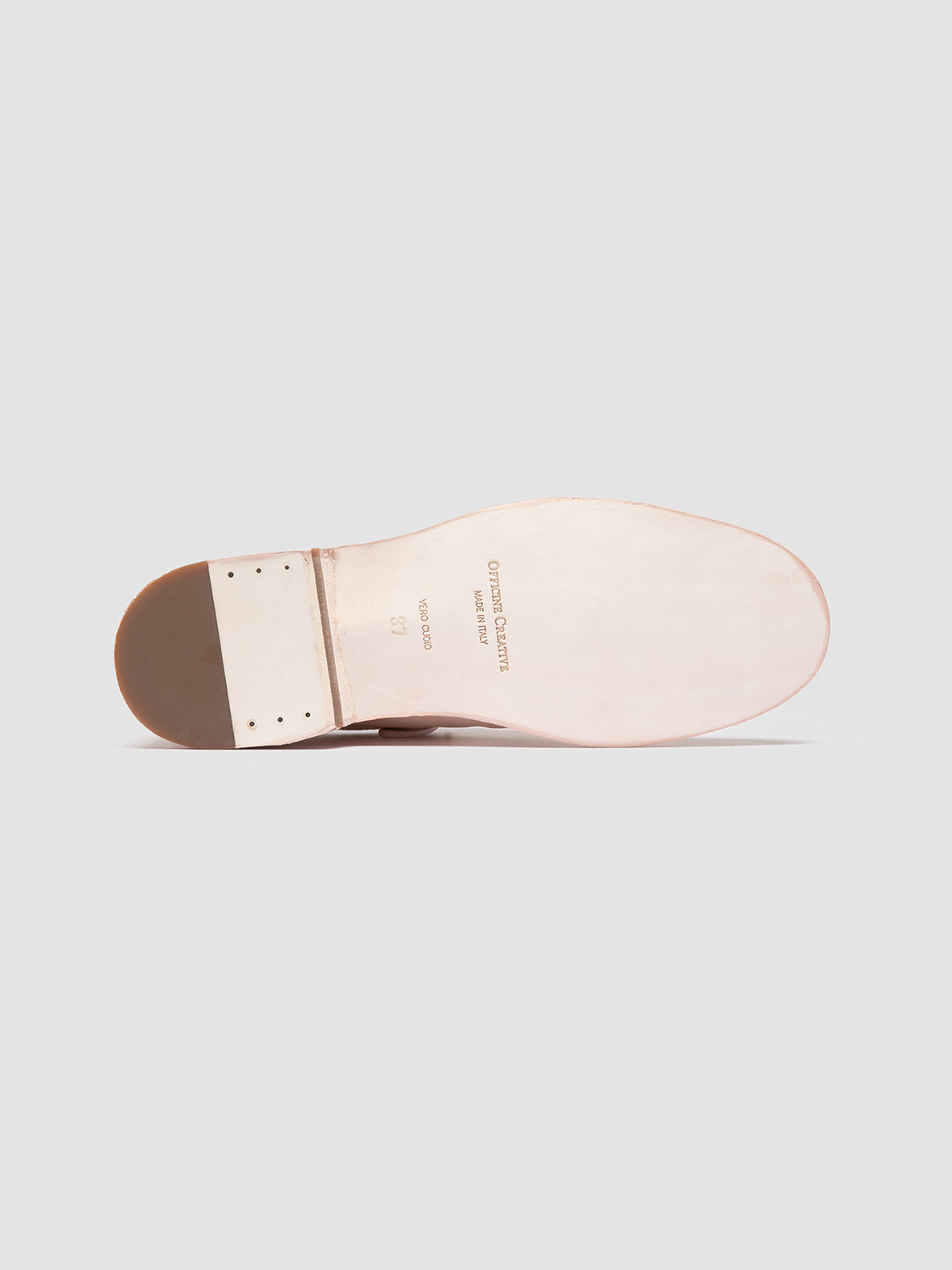 Officine Creative GRAPHITE 001 Derby in Pelle Rosa Moda
