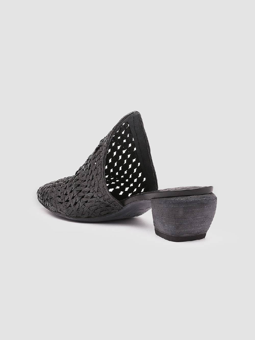Officine Creative SALLY 007 Sandali in Pelle Nera Flash Sale