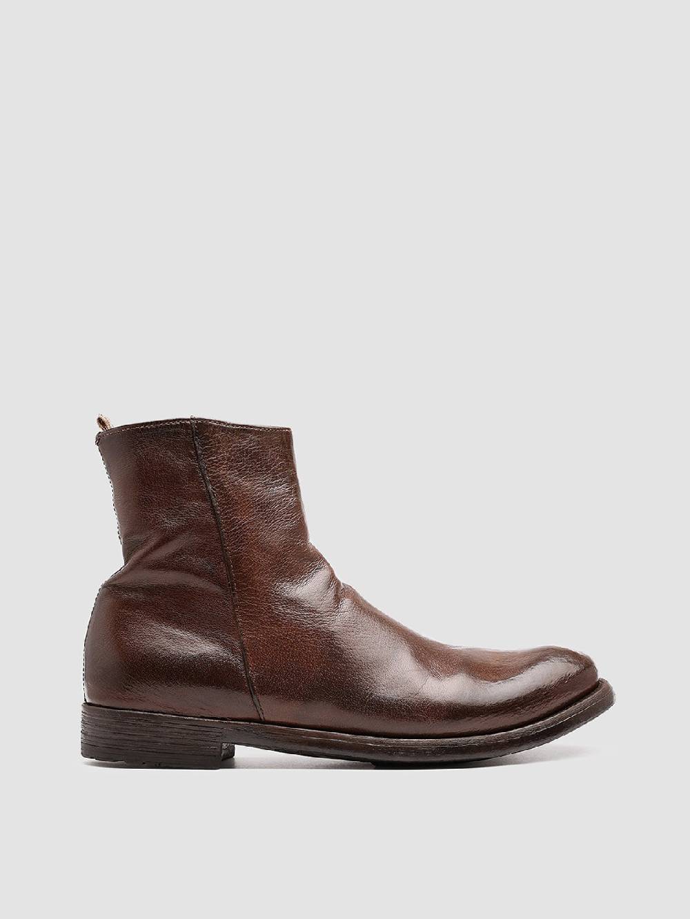 Officine Creative HIVE 010 Stivali in Pelle Marrone Fornitura limitata
