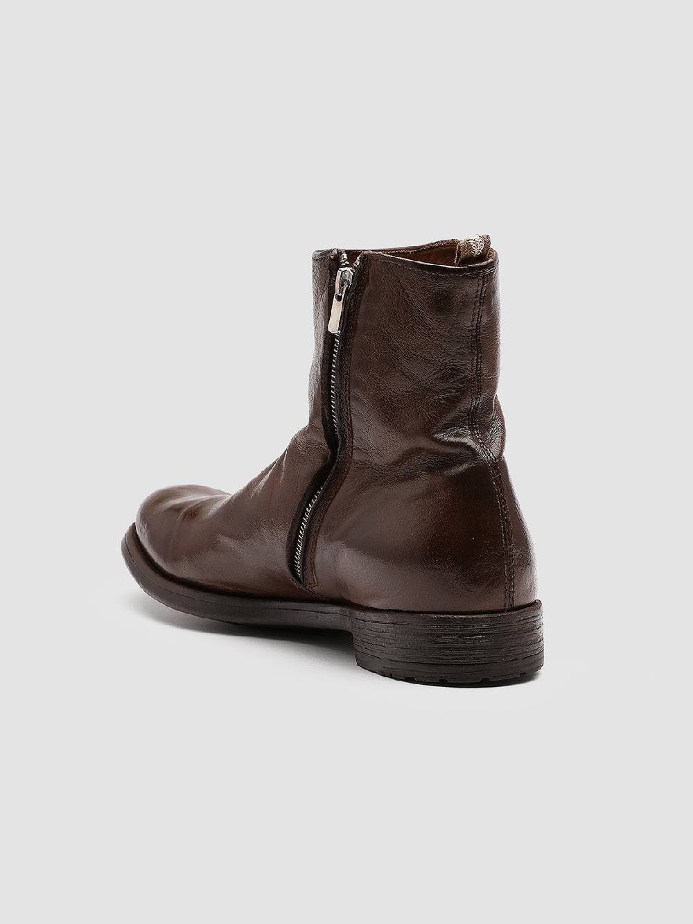 Officine Creative HIVE 010 Stivali in Pelle Marrone Fornitura limitata