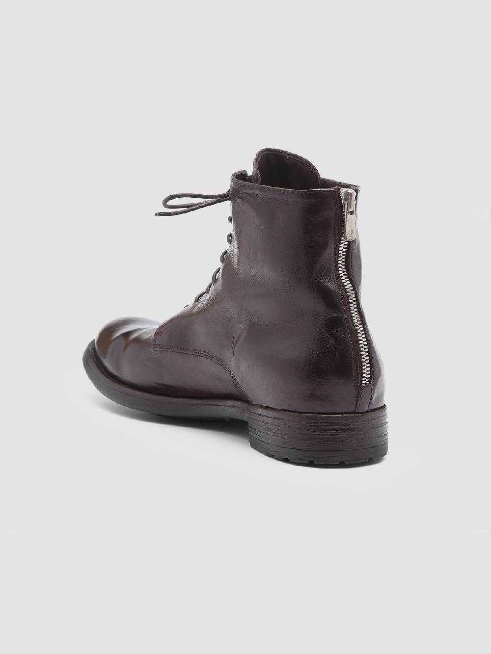 Officine Creative HIVE 016 Stivali in Pelle Marrone Vendite stagionali