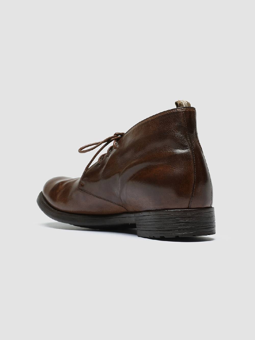 Officine Creative HIVE 050 Stivali Chukka in Pelle Marrone Cyber Monday