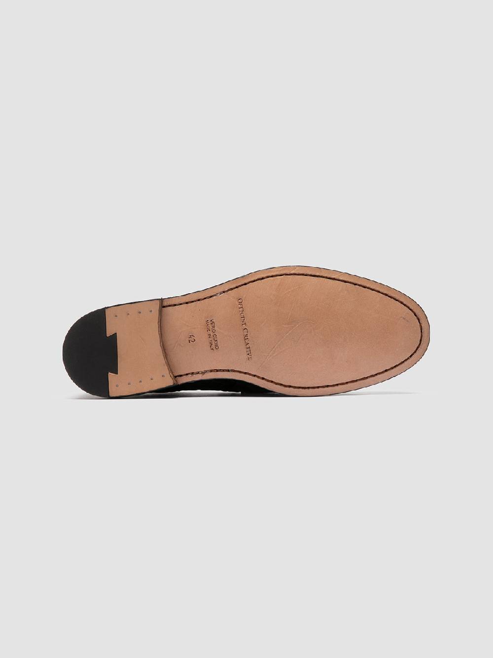 Officine Creative OPERA 003 Mocassini Penny in Pelle Nera Offerta temporanea