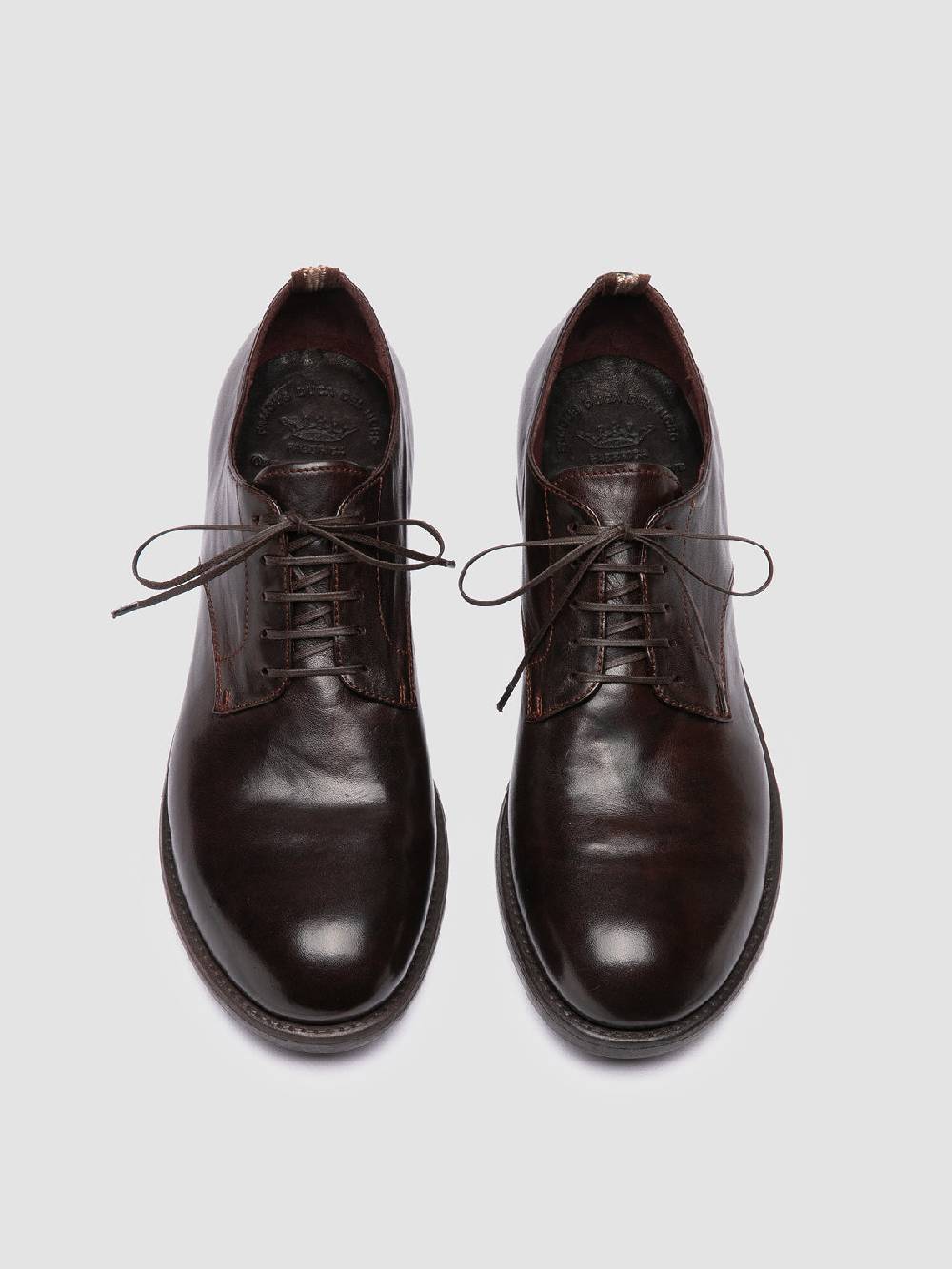 Officine Creative SARGEANT 001 Derby in Pelle Marrone Lightning offer