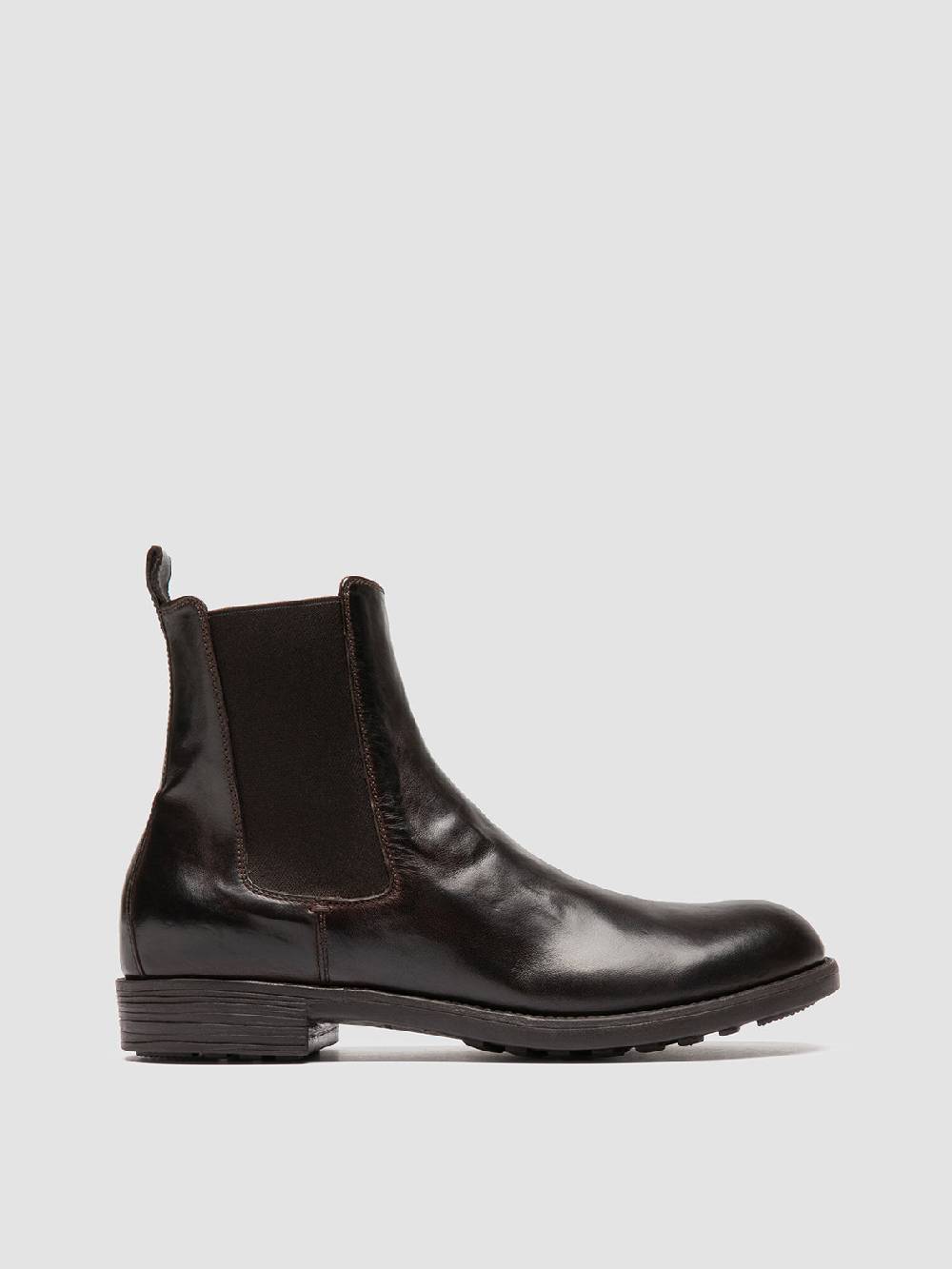 Officine Creative SARGEANT 006 Stivaletti Chelsea in Pelle Marrone
