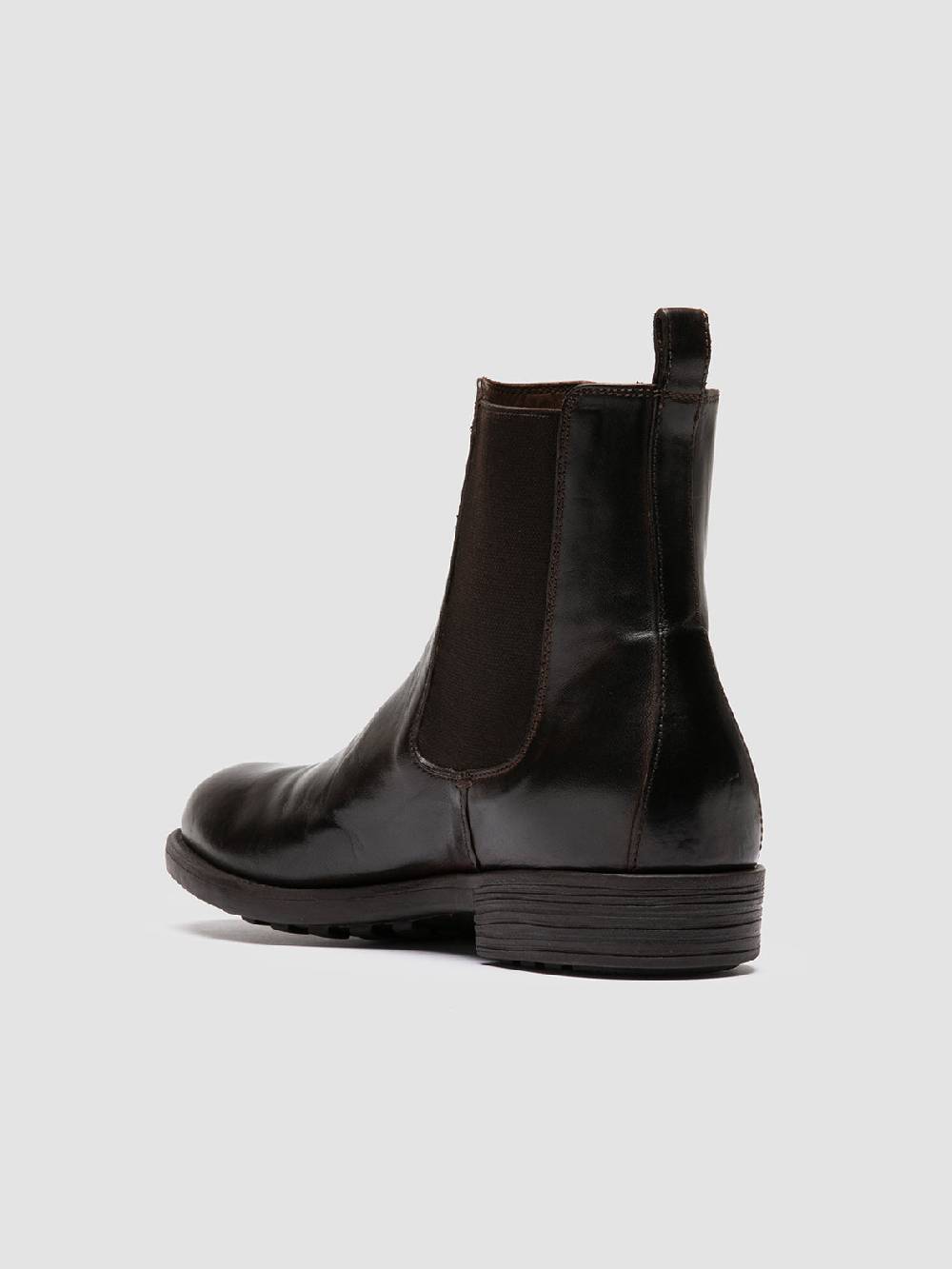 Officine Creative SARGEANT 006 Stivaletti Chelsea in Pelle Marrone Bestseller