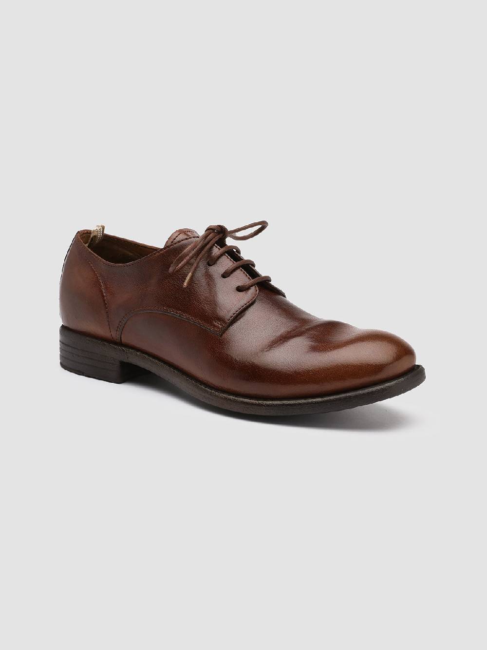 Officine Creative CALIXTE 014 Derby in Pelle Marrone Offerte giornaliere