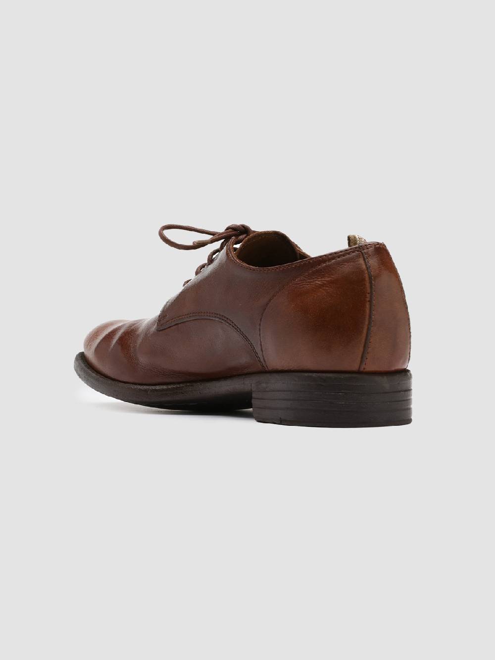 Officine Creative CALIXTE 014 Derby in Pelle Marrone Offerte giornaliere