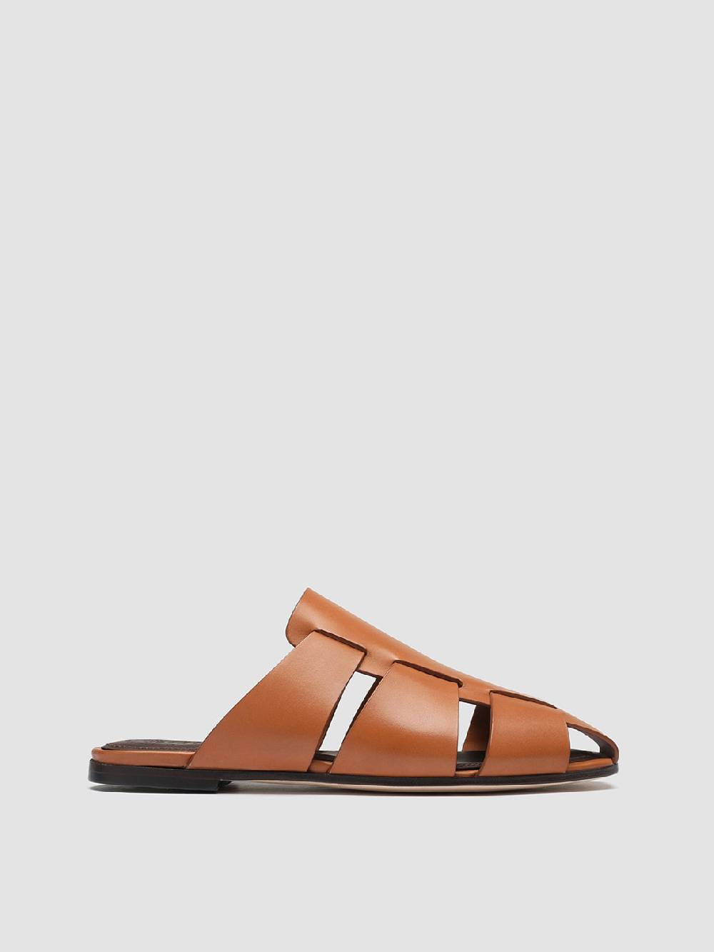 Officine Creative CUBA 001 Sabot in Pelle Rossa