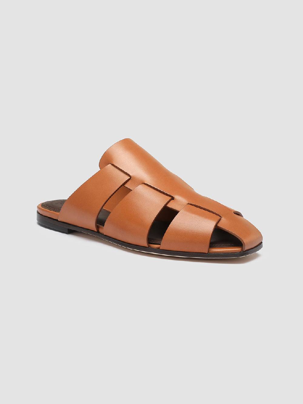 Officine Creative CUBA 001 Sabot in Pelle Rossa Ritorno libero