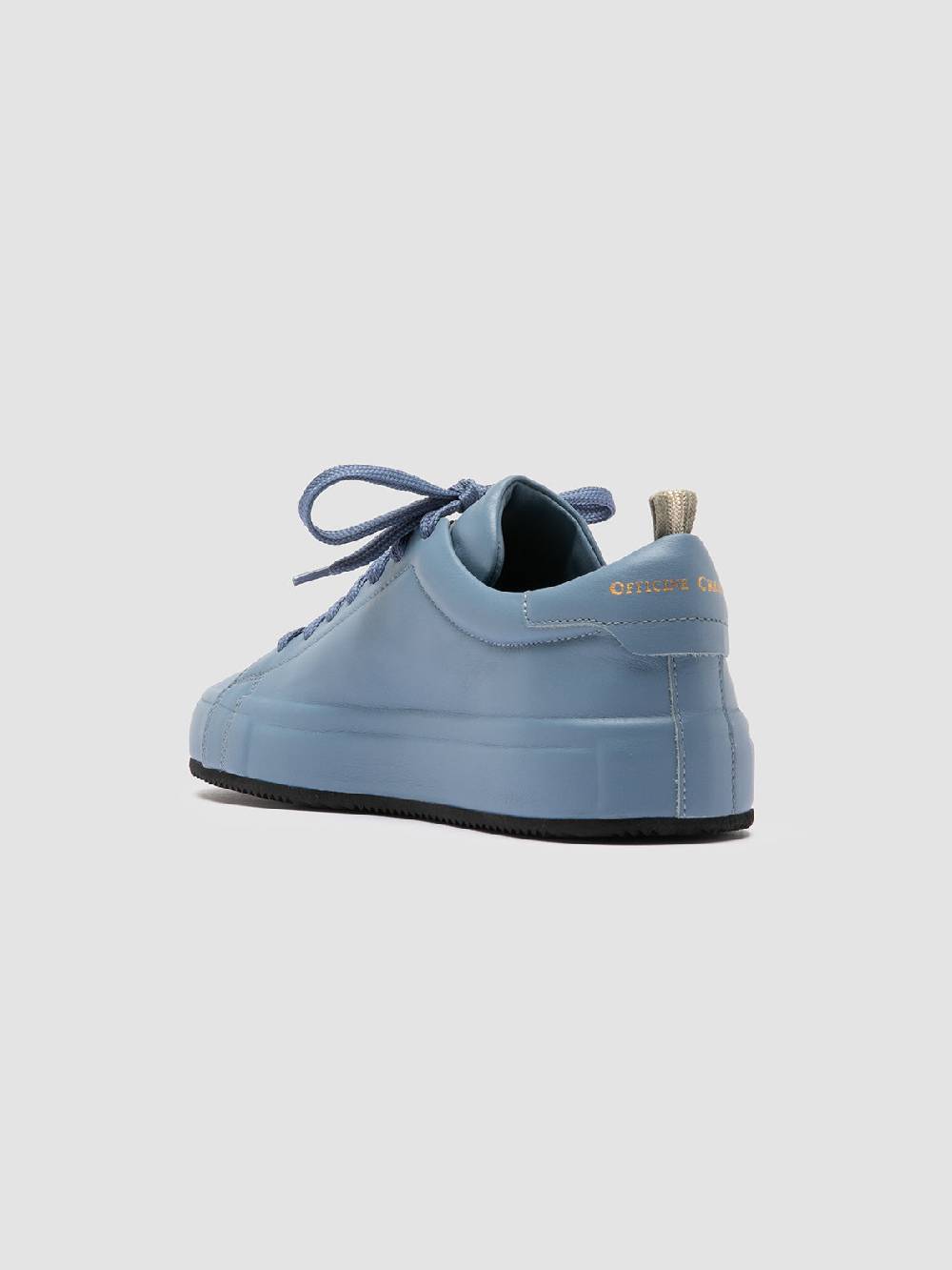 Officine Creative EASY 101 Sneakers Basse in Pelle Blu Rilascio limitato
