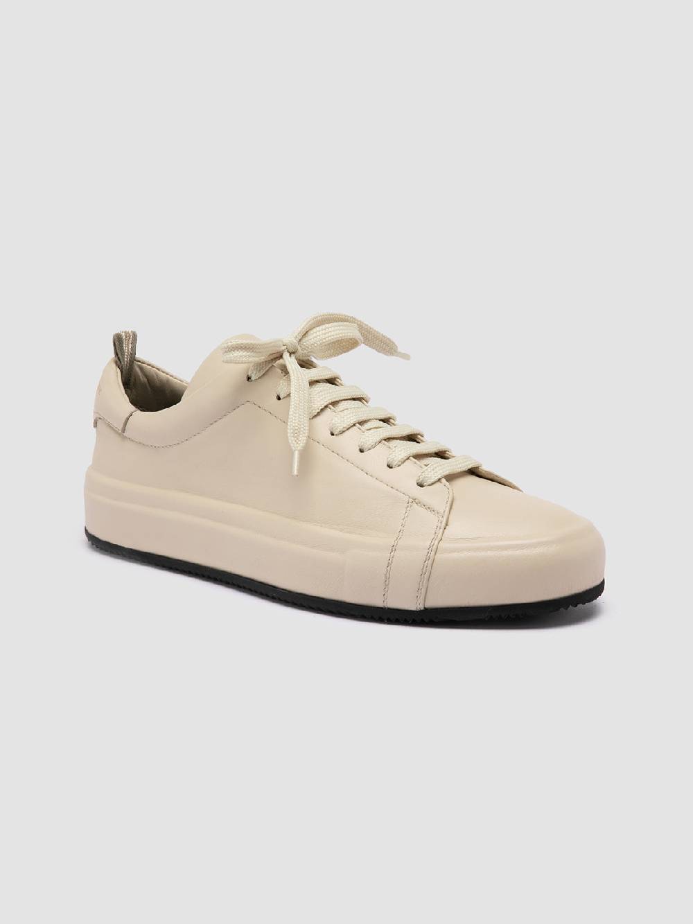 Officine Creative EASY 101 Sneakers Basse in Pelle Avorio Ultimi tre giorni