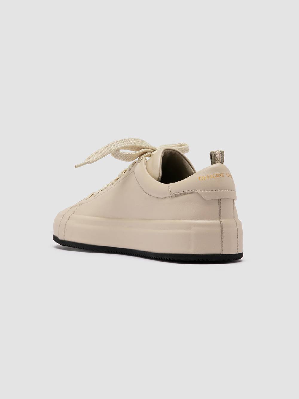 Officine Creative EASY 101 Sneakers Basse in Pelle Avorio Ultimi tre giorni
