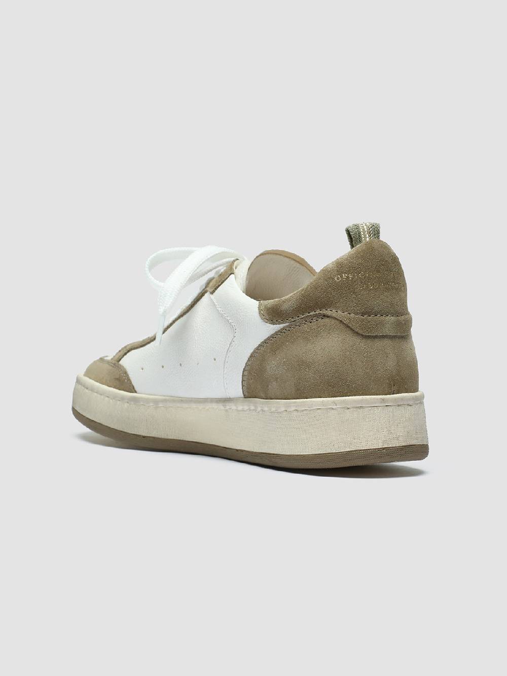 Officine Creative MAGIC 101 Sneakers in Pelle e Camoscio Bianco ACQUISTA ORA