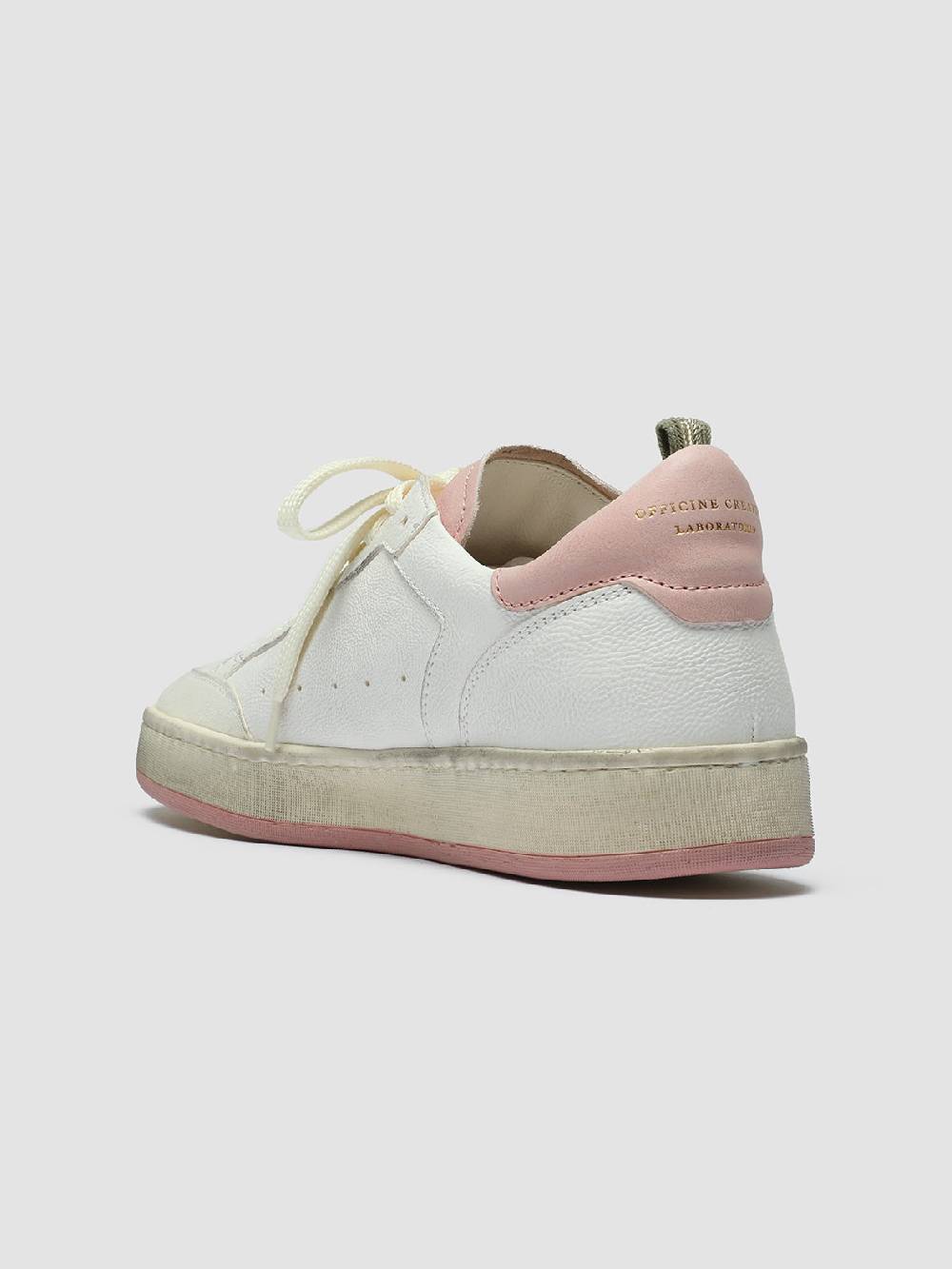 Officine Creative MAGIC 101 Sneakers in Pelle Bianca Ultimo giorno