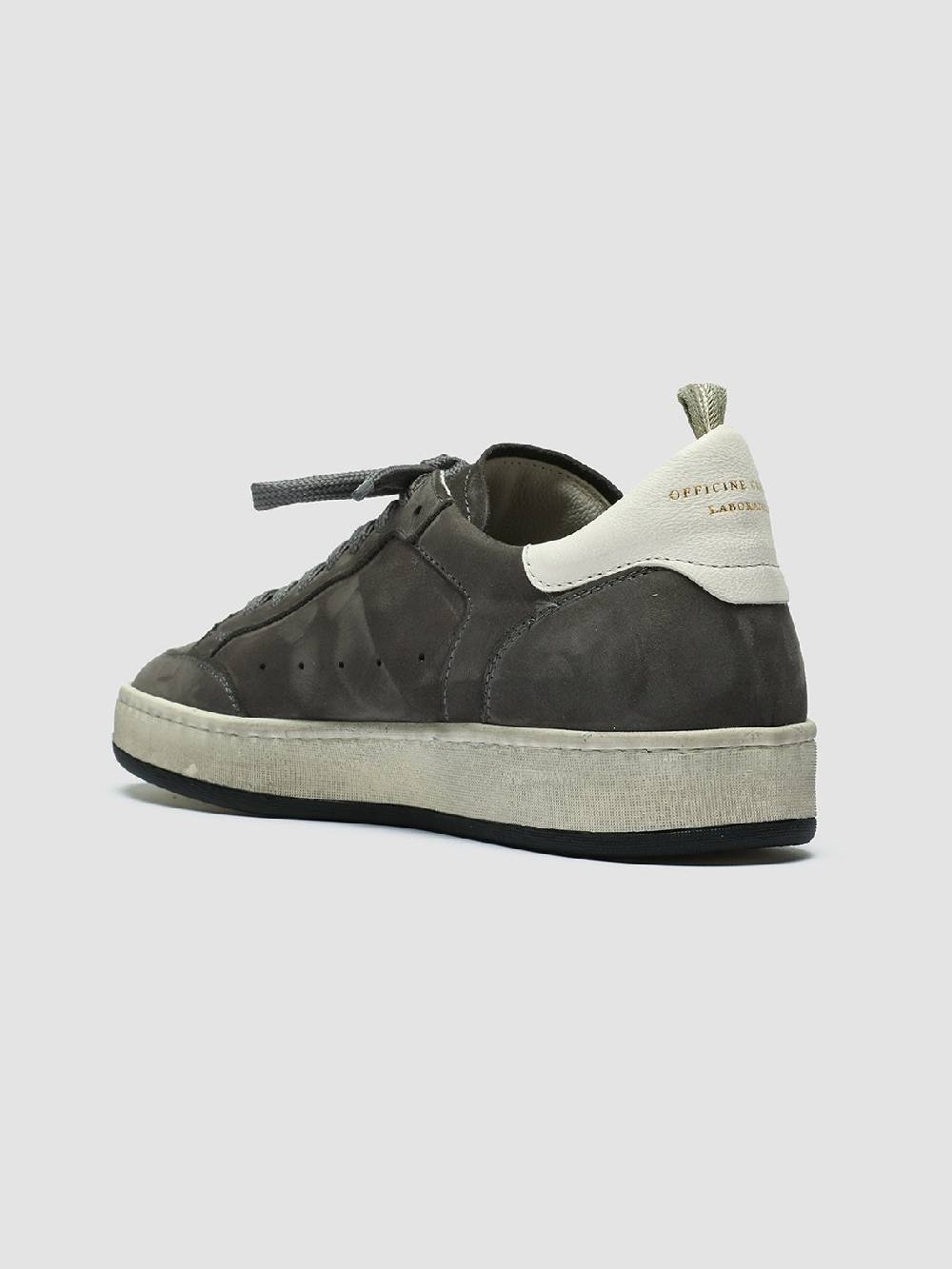 Officine Creative MAGIC 102 Sneakers in Pelle e Camoscio Grigio Fino al 65% di sconto