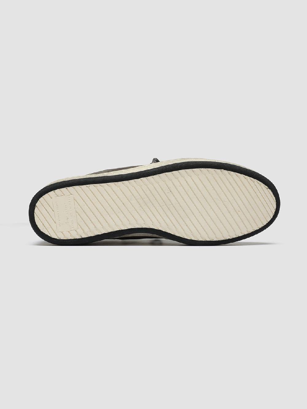 Officine Creative MAGIC 102 Sneakers in Pelle e Camoscio Grigio Fino al 65% di sconto