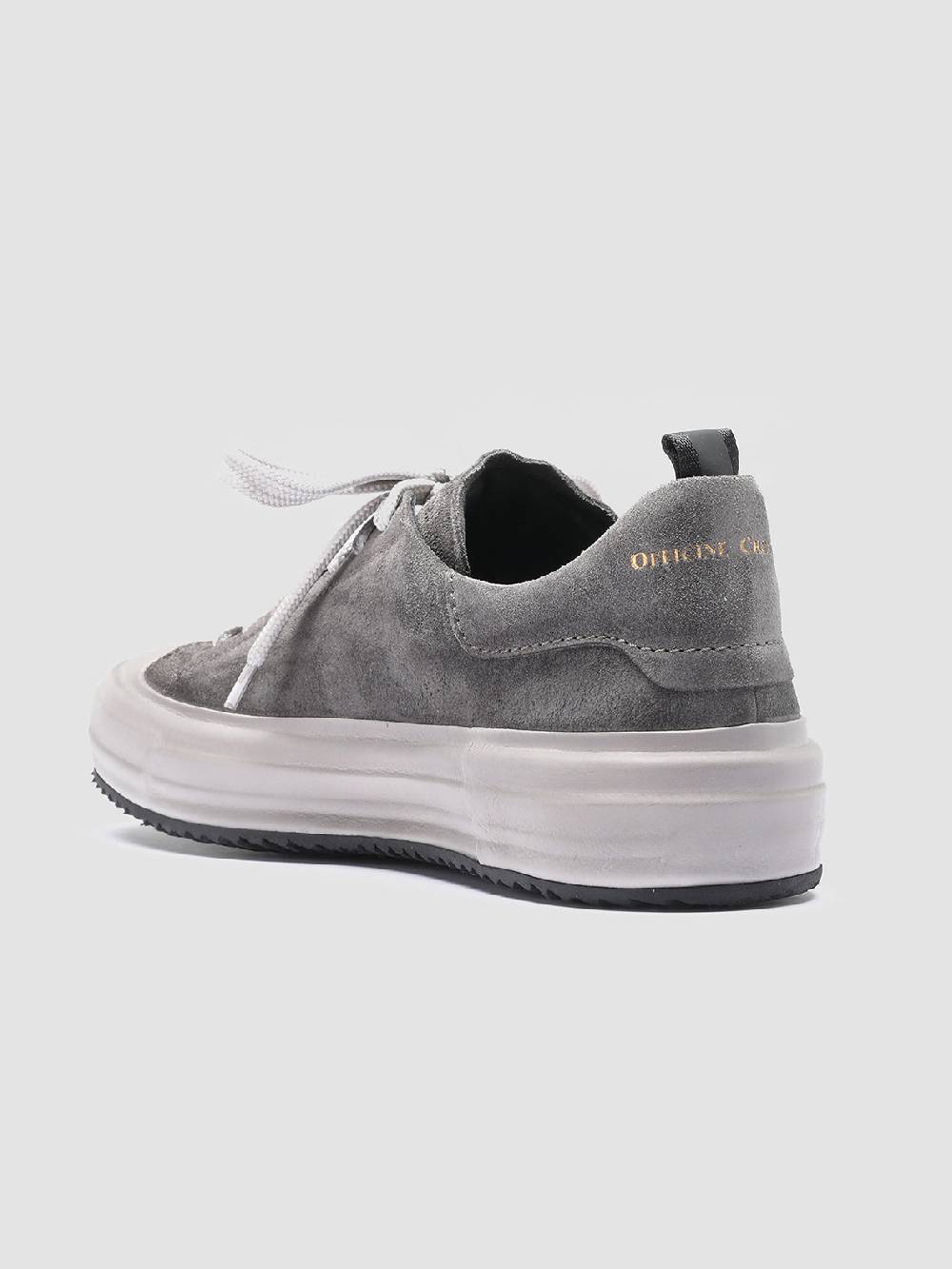 Officine Creative MES 105 Sneakers in Pelle Scamosciata Grigia Fino al 55% di sconto