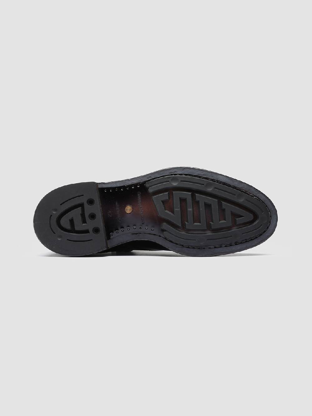 Officine Creative TEMPLE 004 Stivaletti in Pelle Nera Discount Store per i nuovi prodotti