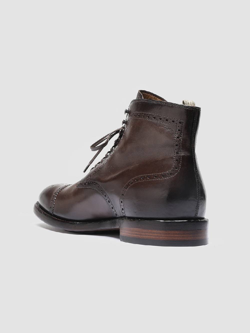 Officine Creative TEMPLE 004 Stivaletti in Pelle Marrone Solo un giorno rimasto