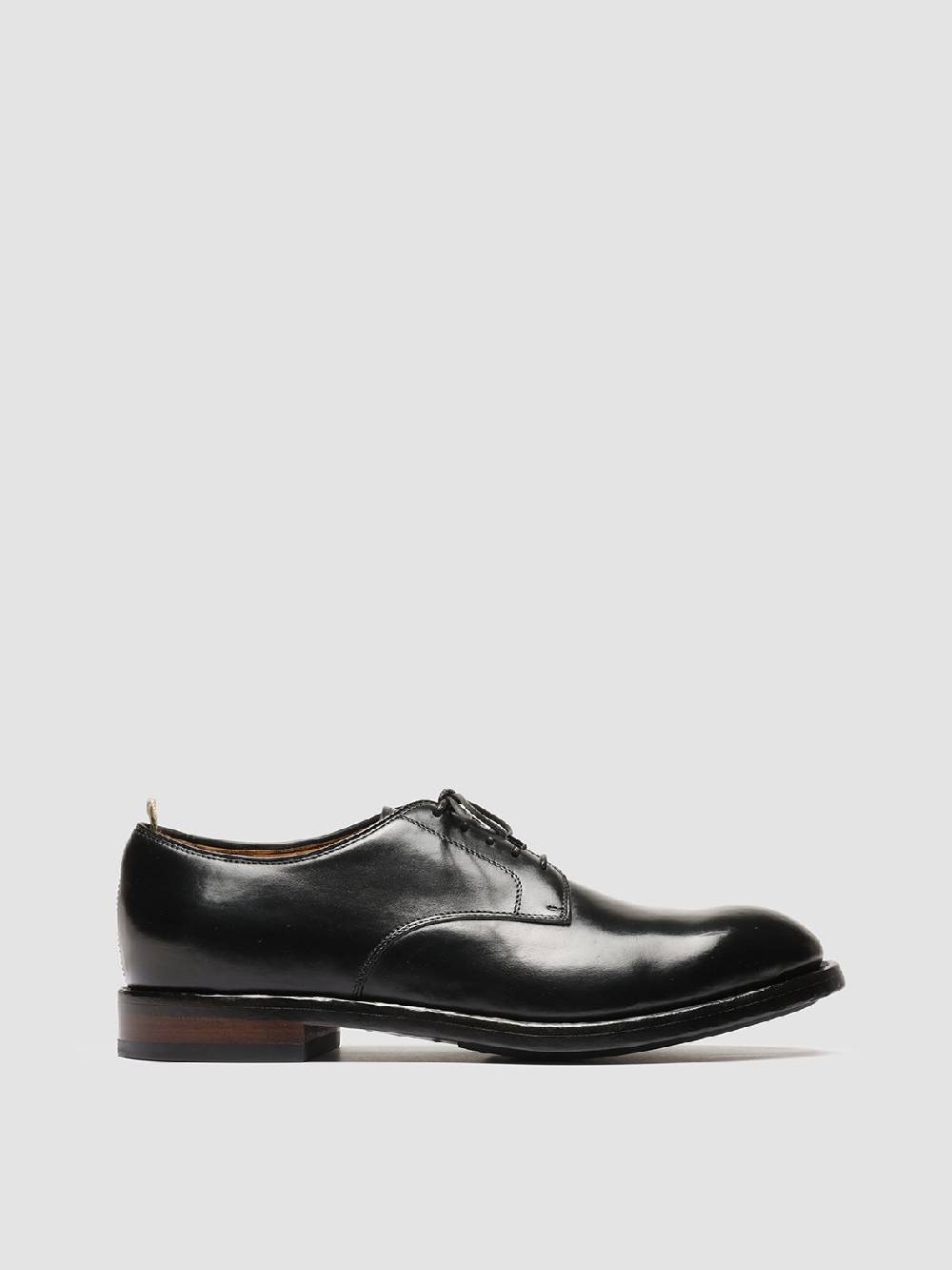 Officine Creative TEMPLE 018 Scarpe Derby in Pelle Nera Limitato a 3 giorni