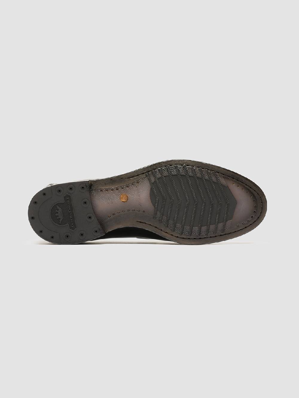 Officine Creative TULANE 001 Mocassini con Nappine in Pelle Nera Black Friday Prezzi
