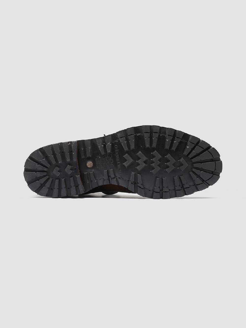 Officine Creative VAIL 012 Dark Brown Leather Monkstrap Shoes Sconti questo mese