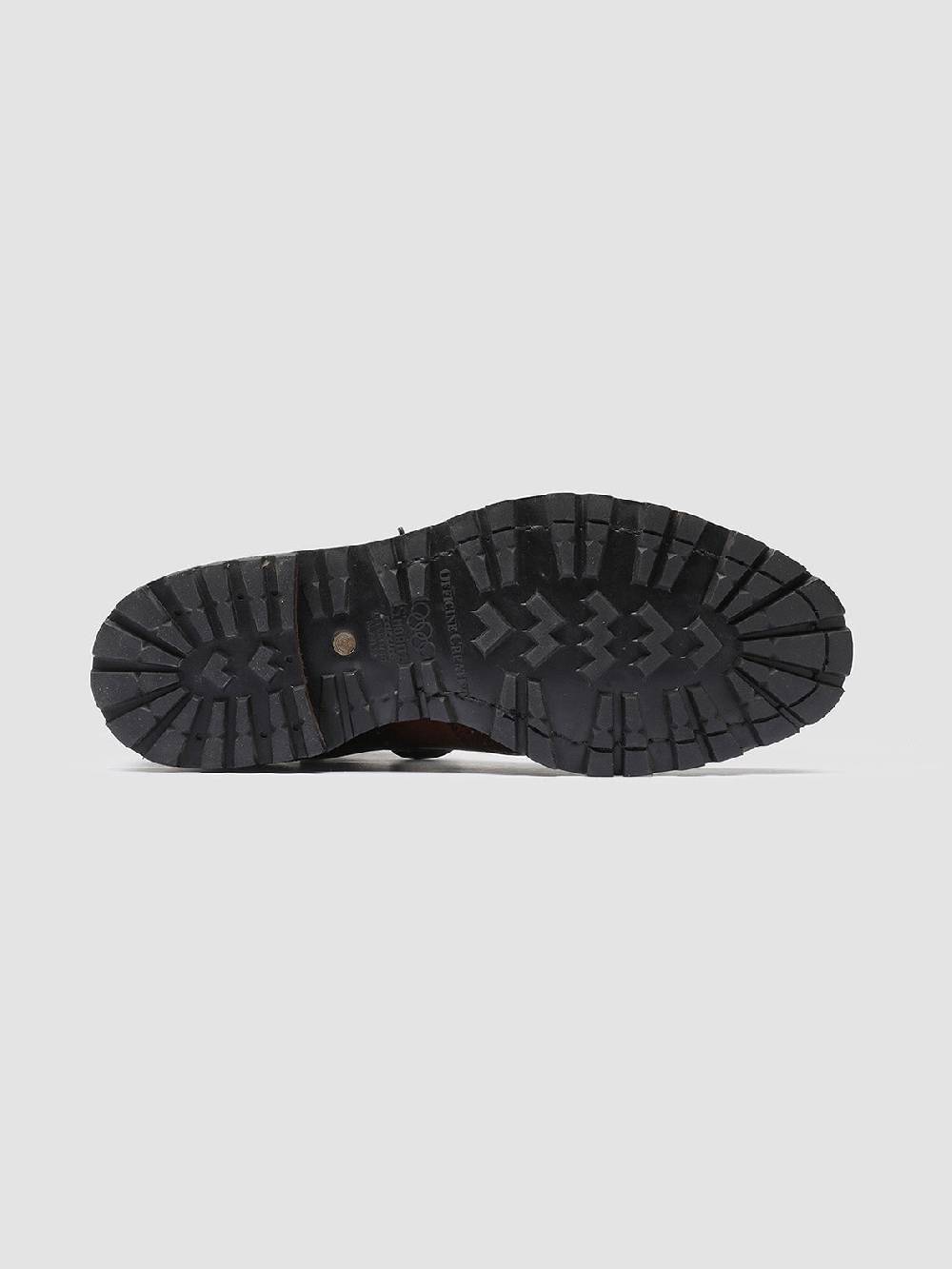 Officine Creative VAIL 012 Dark Brown Suede Monk Shoes 2025