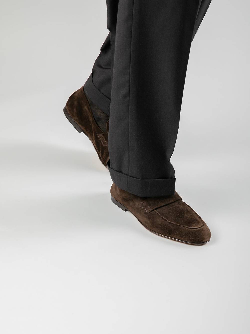 Officine Creative AIRTO 001 Mocassini in Pelle Scamosciata Marrone Promozione