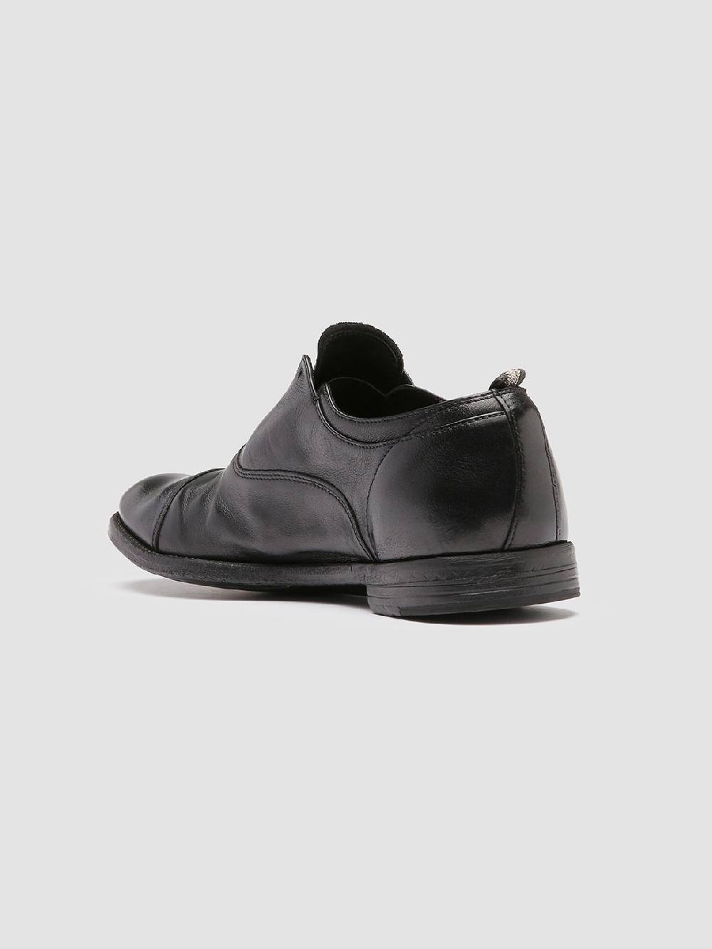 Officine Creative ARC 501 Oxford in Pelle Nera Pezzi Unici