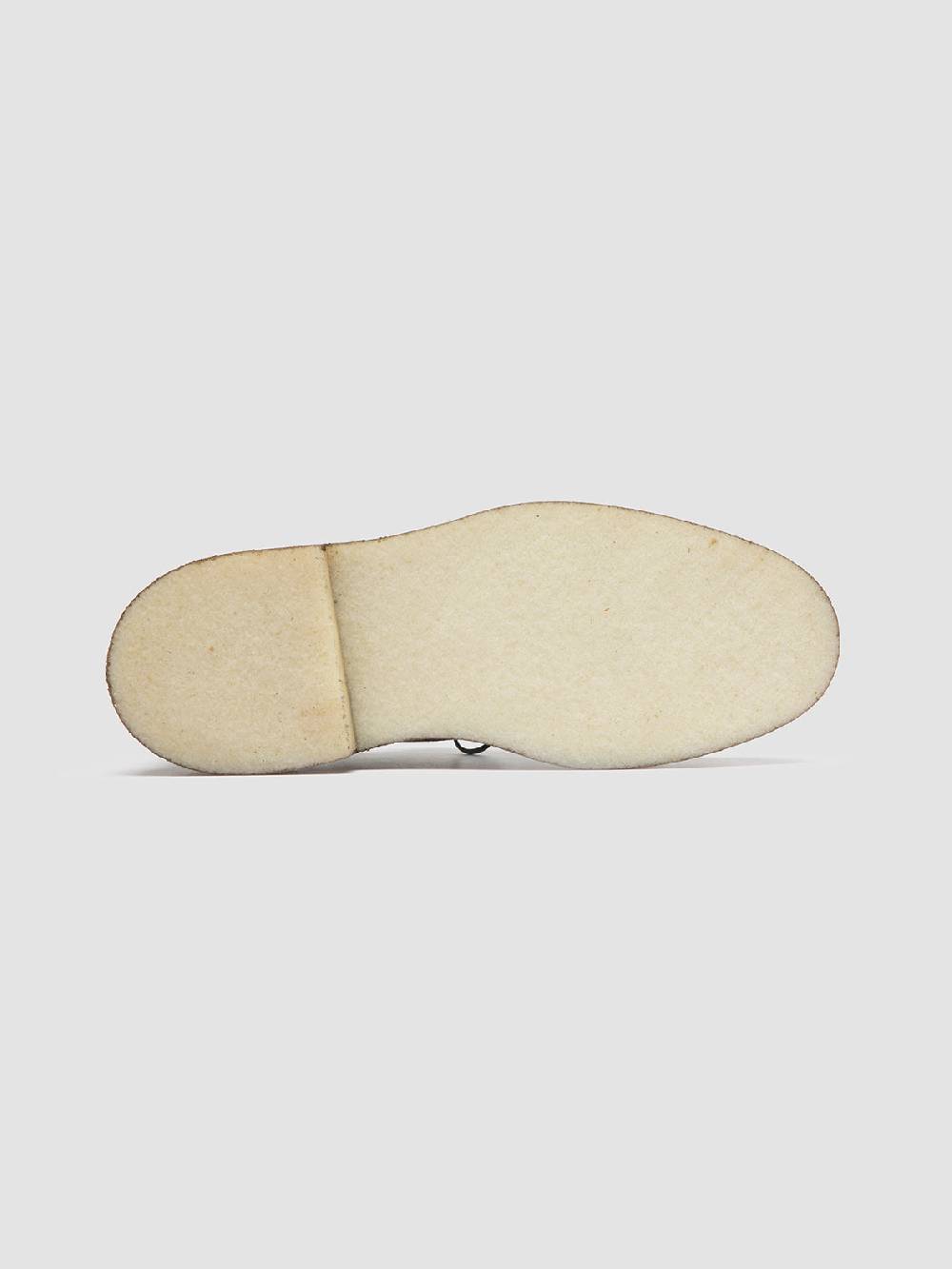 Officine Creative HOPKINS CREPE 115 Scarpe Derby in Pelle Scamosciata Tortora Consegna Veloce