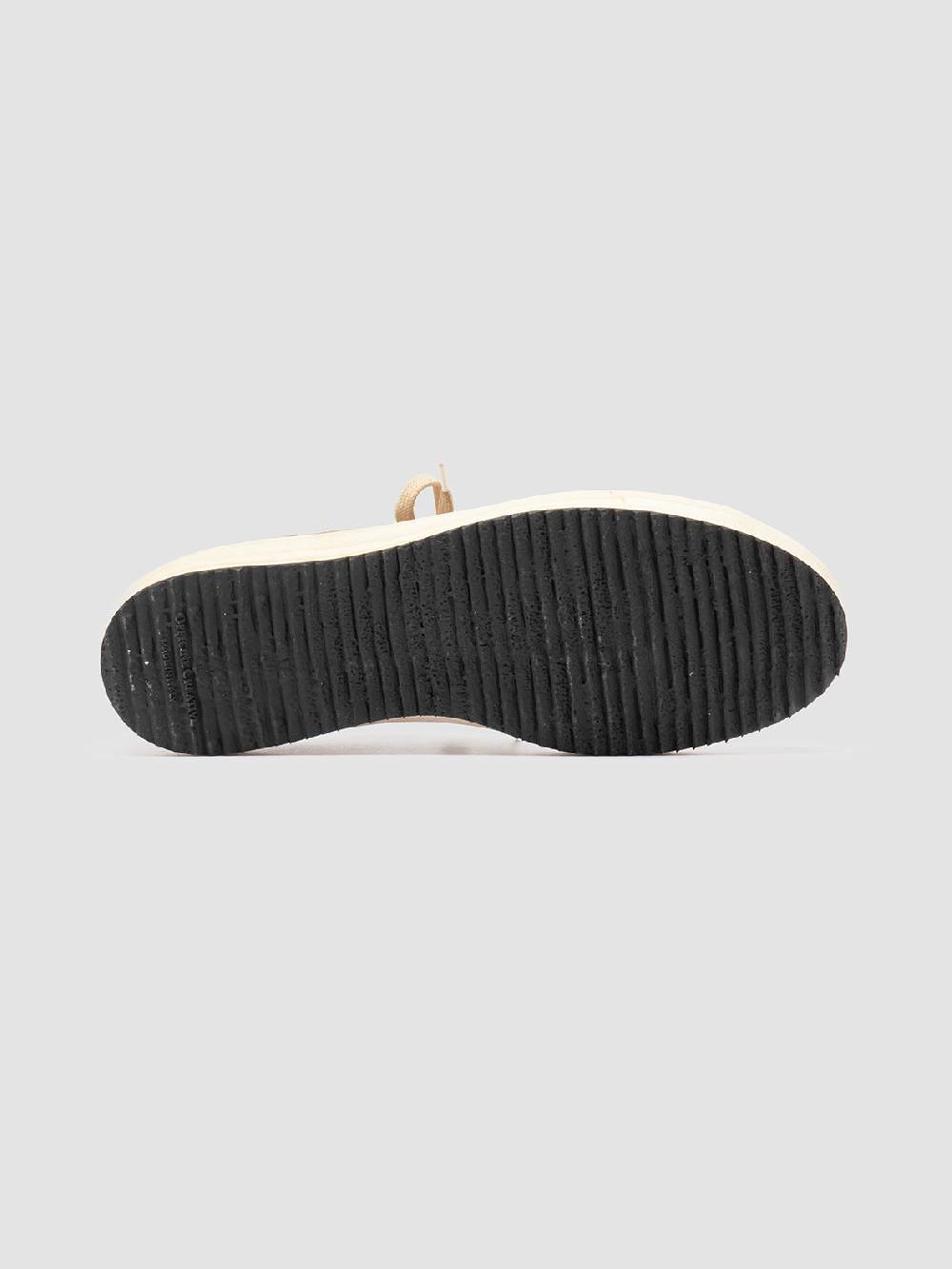 Officine Creative MES 009 Sneakers Basse in Pelle e Suede Tortora In Vendita