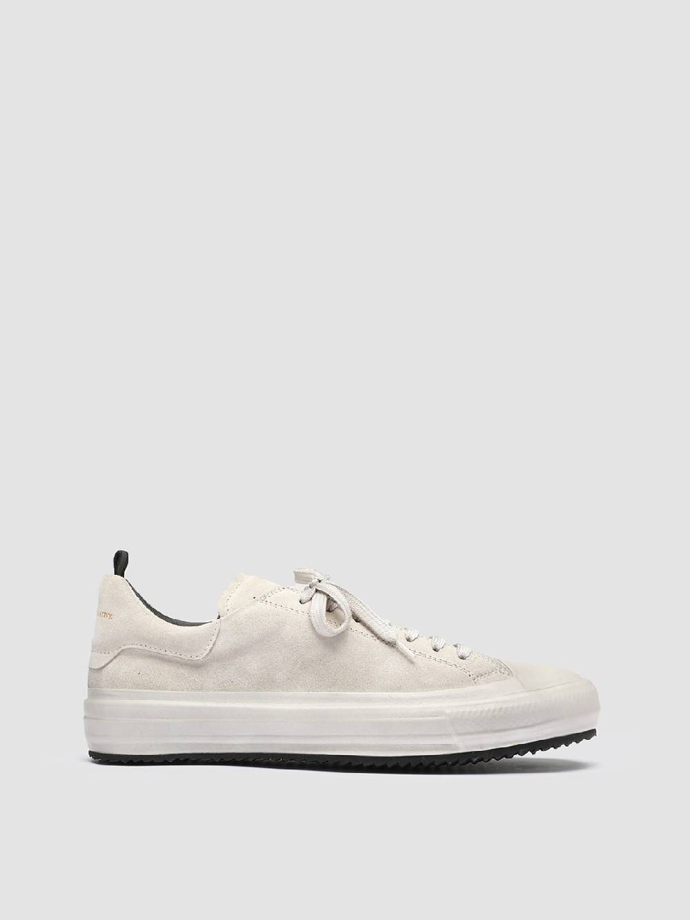 Officine Creative MES 009 Sneakers in Pelle Scamosciata Grigia Offerte