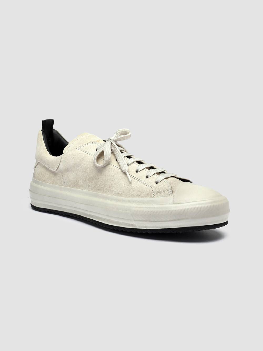 Officine Creative MES 009 Sneakers in Pelle Scamosciata Grigia Offerte