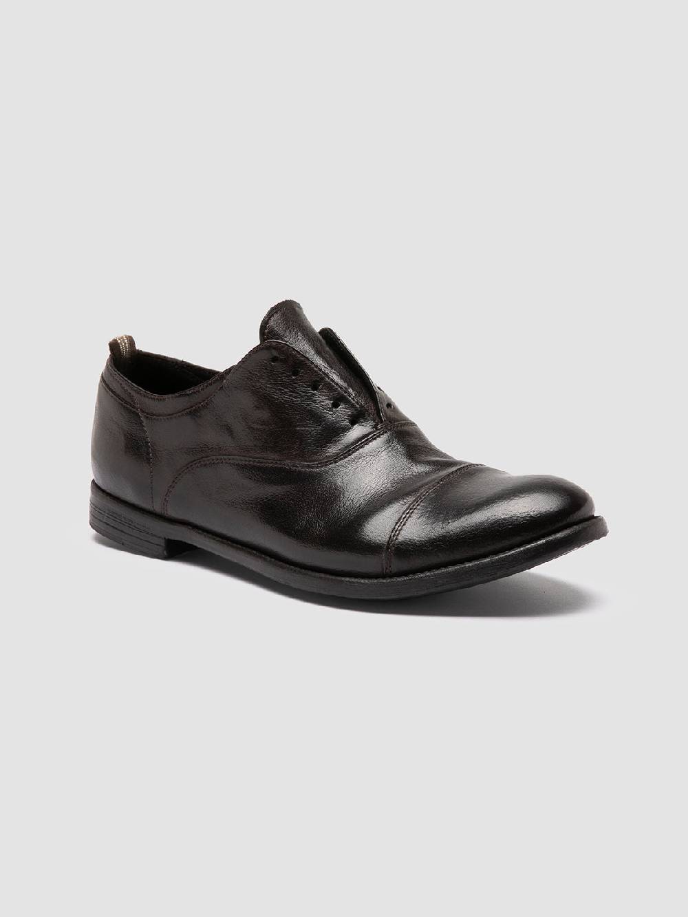 Officine Creative ARC 501 Oxford in Pelle Marrone Hotsell