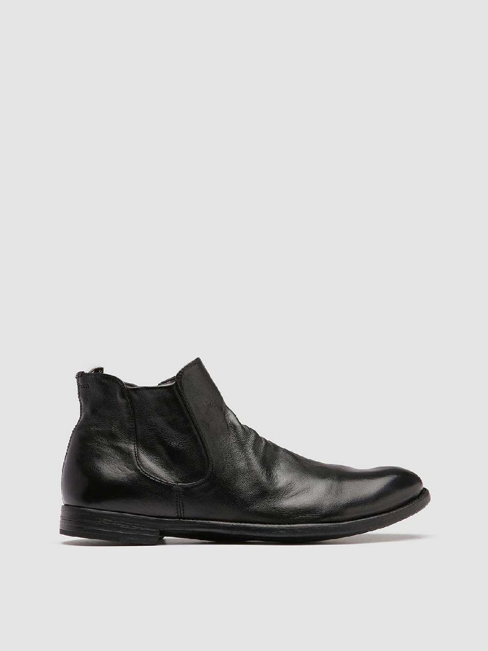 Officine Creative ARC 514 Stivaletti in Pelle Nera