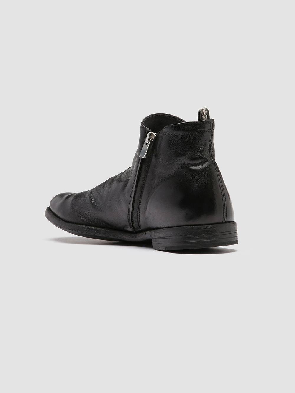 Officine Creative ARC 514 Stivaletti in Pelle Nera Negozio