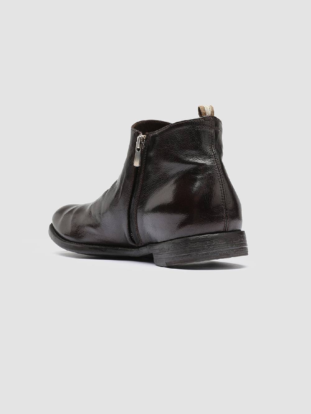 Officine Creative ARC 514 Stivaletti in Pelle Marrone Nuova