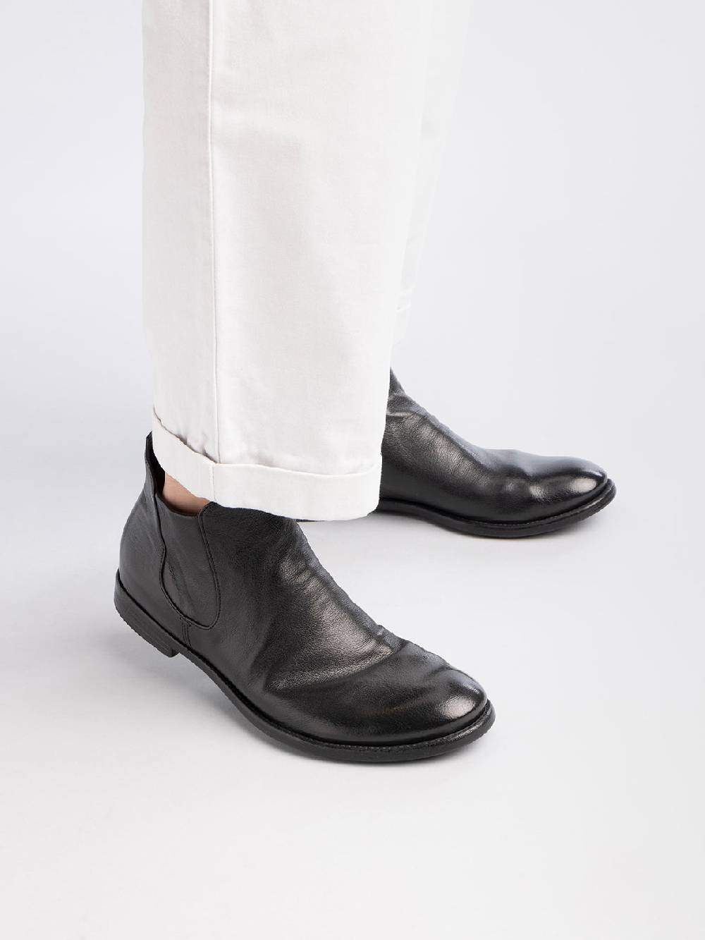 Officine Creative ARC 514 Stivaletti in Pelle Marrone Nuova