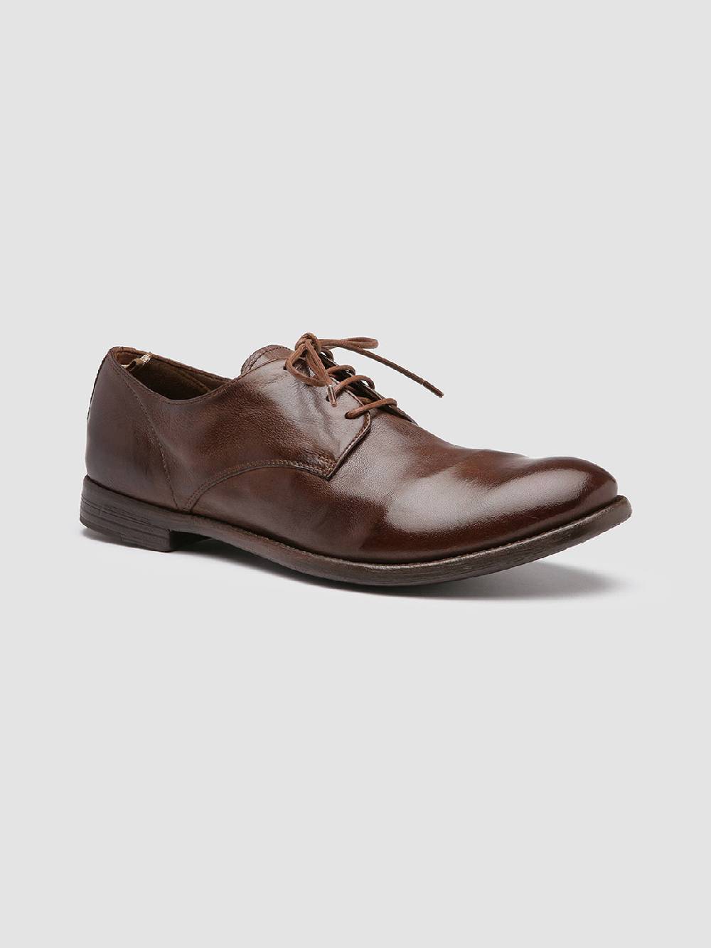 Officine Creative ARC 515 Derby in Pelle Marrone Sconto di tempo limitato