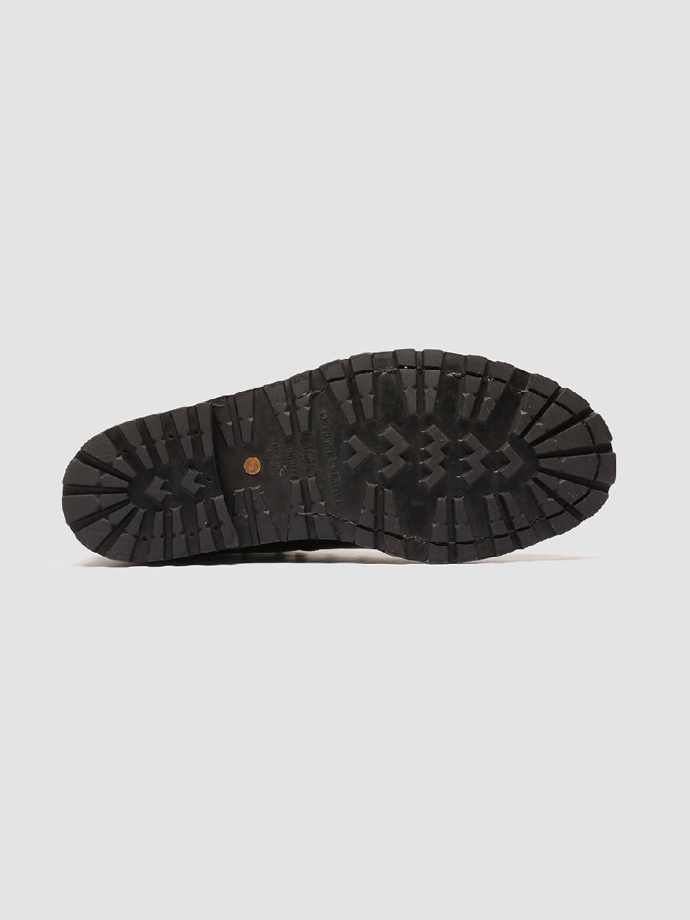 Officine Creative ARTIK 001 Stivali Stringati in Pelle Marrone Prezzo di fabbrica