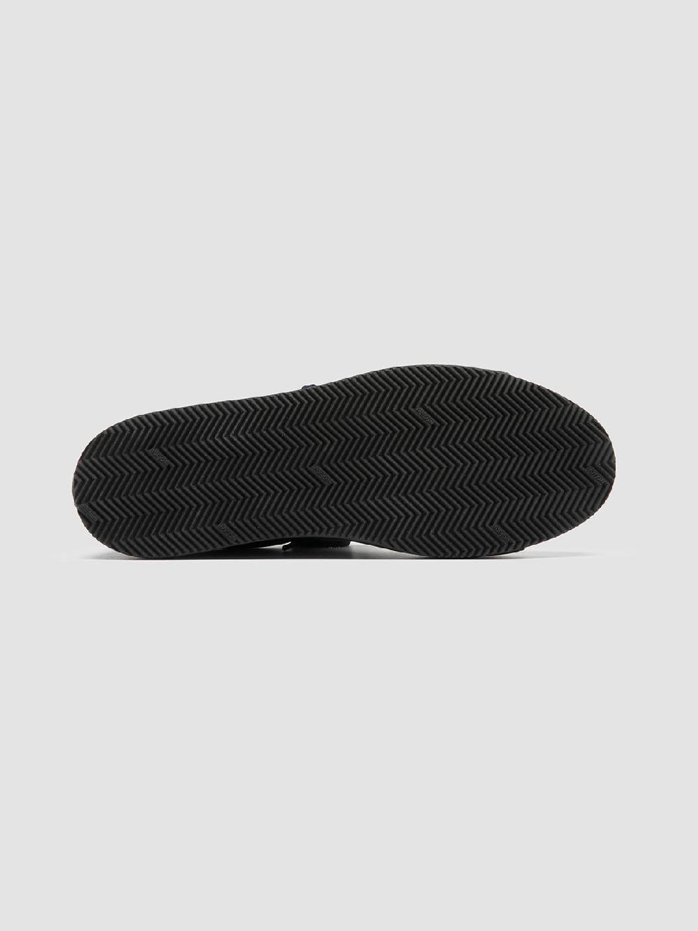 Officine Creative EASY 001 Sneakers Basse in Pelle Blu Shopping online